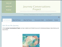 Tablet Screenshot of journeyconversations.org